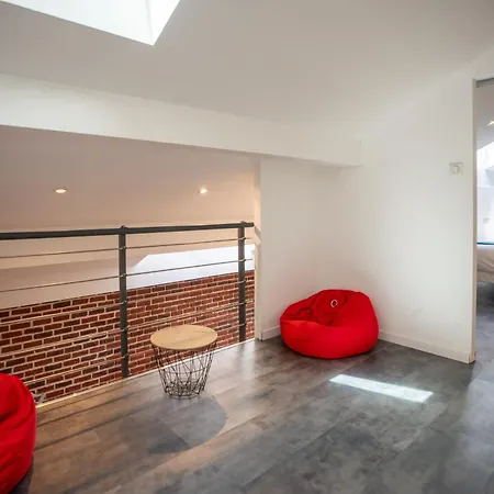 Apartman Loft Gare 6 Pers , Wifi ,tv , Centre Ville, Calme *