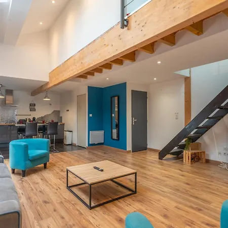 Loft Gare 6 Pers , Wifi ,tv , Centre Ville, Calme 아파트 앙굴렘