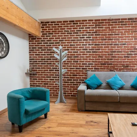 Apartman Loft Gare 6 Pers , Wifi ,tv , Centre Ville, Calme *